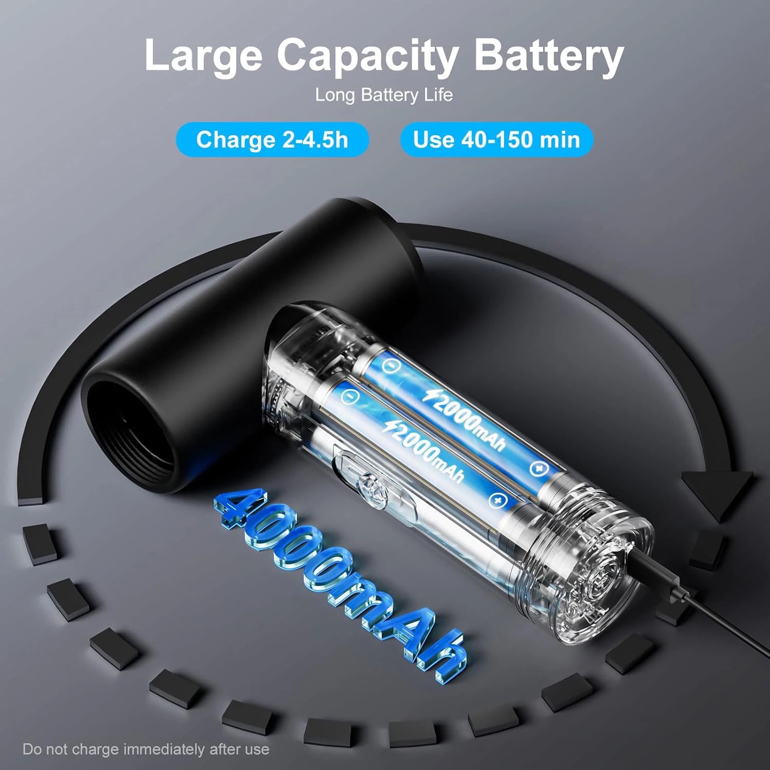 Mini Cordless Air Duster & Vacuum