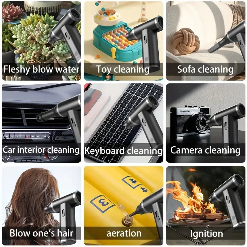 Mini Cordless Air Duster & Vacuum